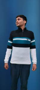 Cyan Black Sweater