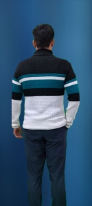 Cyan Black Sweater