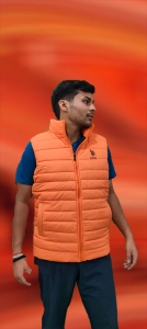 Orange Half Jacket