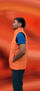 Orange Half Jacket