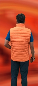 Orange Half Jacket